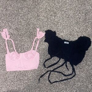EDIKTED package 2 tops- both size xs
